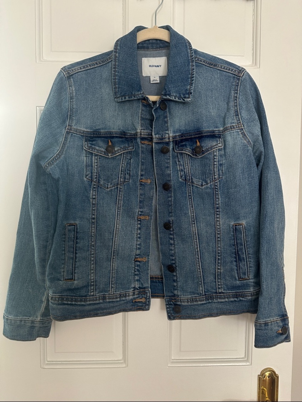 NEW Old Navy Blue Denim Trucker Jacket